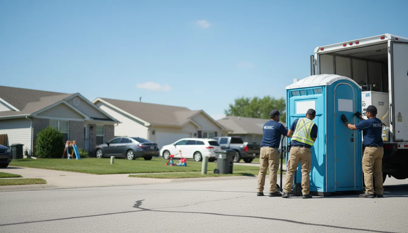 Standard Porta Potty Rentals in Roby, MO near me
